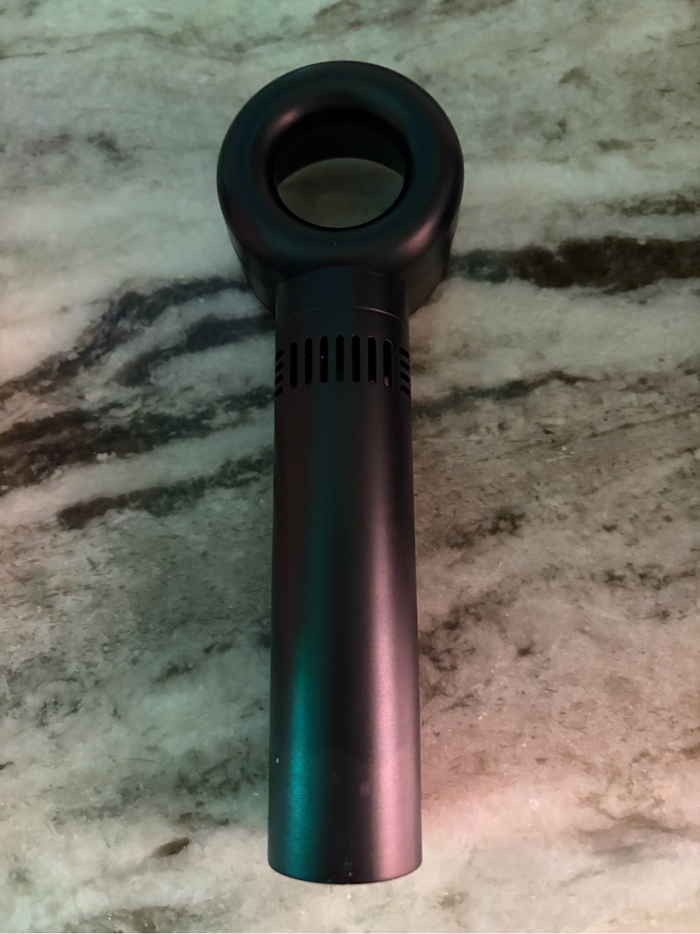 Source Unknown Matte Black bladeless handheld fan